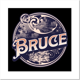 Bruce Name Tshirt Posters and Art